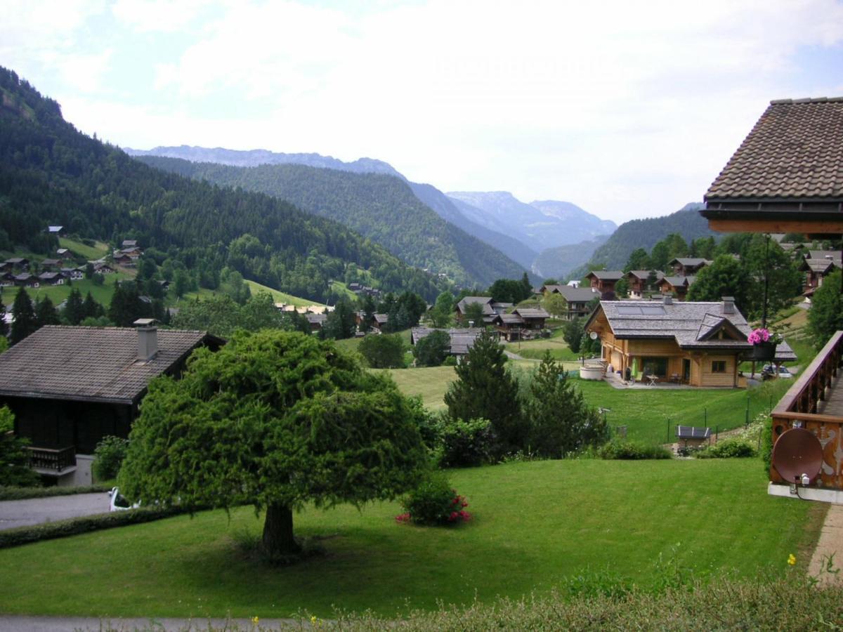 Rez De Chalet Calme Avec Terrasse - 2 Chambres, Proche Pistes A La Clusaz - Fr-1-437-10 Bagian luar foto